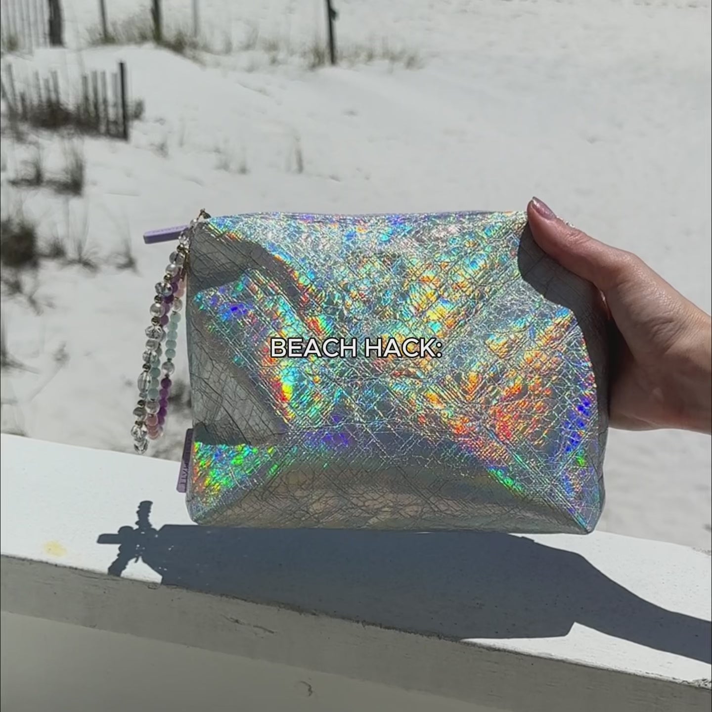 Soap Bubble® Waterproof Beach Zip Pouch