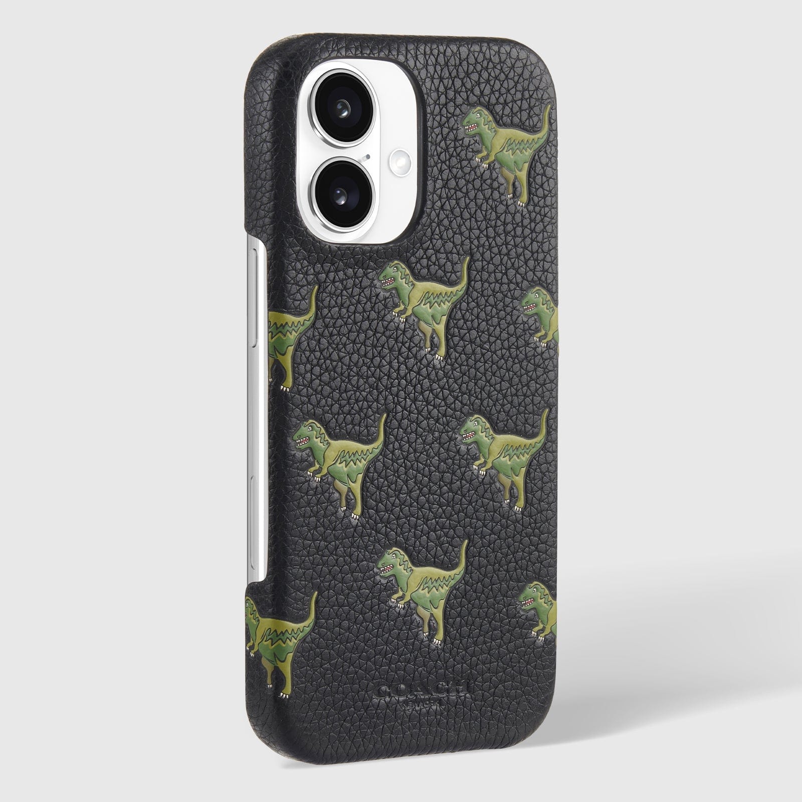 Coach Leather Slim Wrap Signature Repeat Rexy - iPhone 16