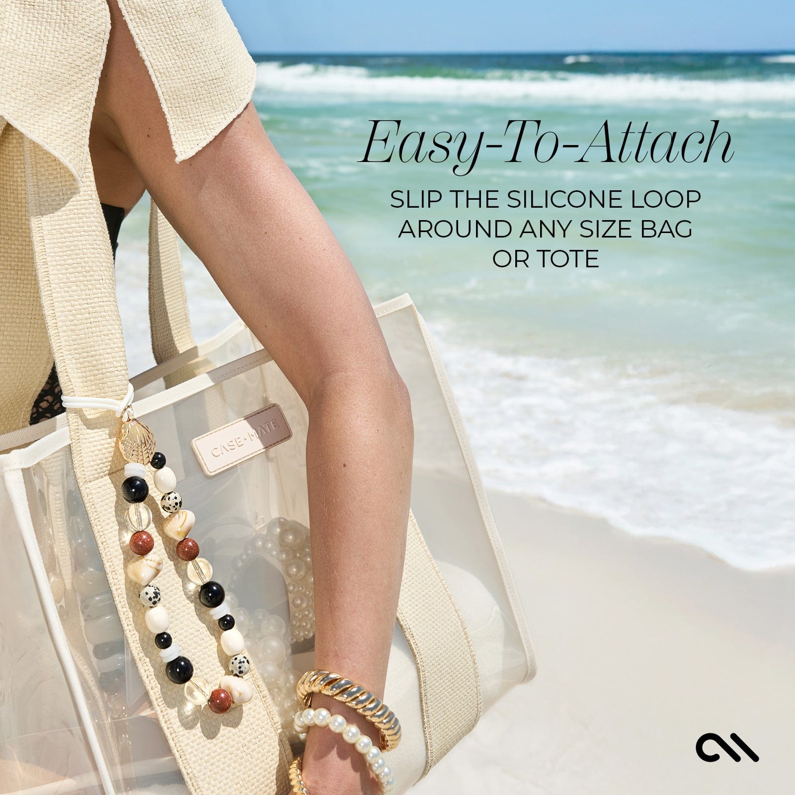 EASY-TO-ATTACH SIP THE SILICONE LOOP AROUND ANY SIZE BAG OR TOTE #color_calico stone