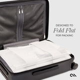 DESIGNED TO FOLD FLAT FOR PACKING #color_ivory pearl bow