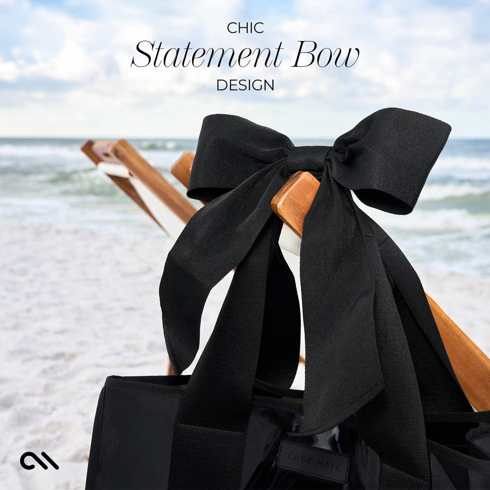 CHIC STATEMENT BOW #color_midnight black bow