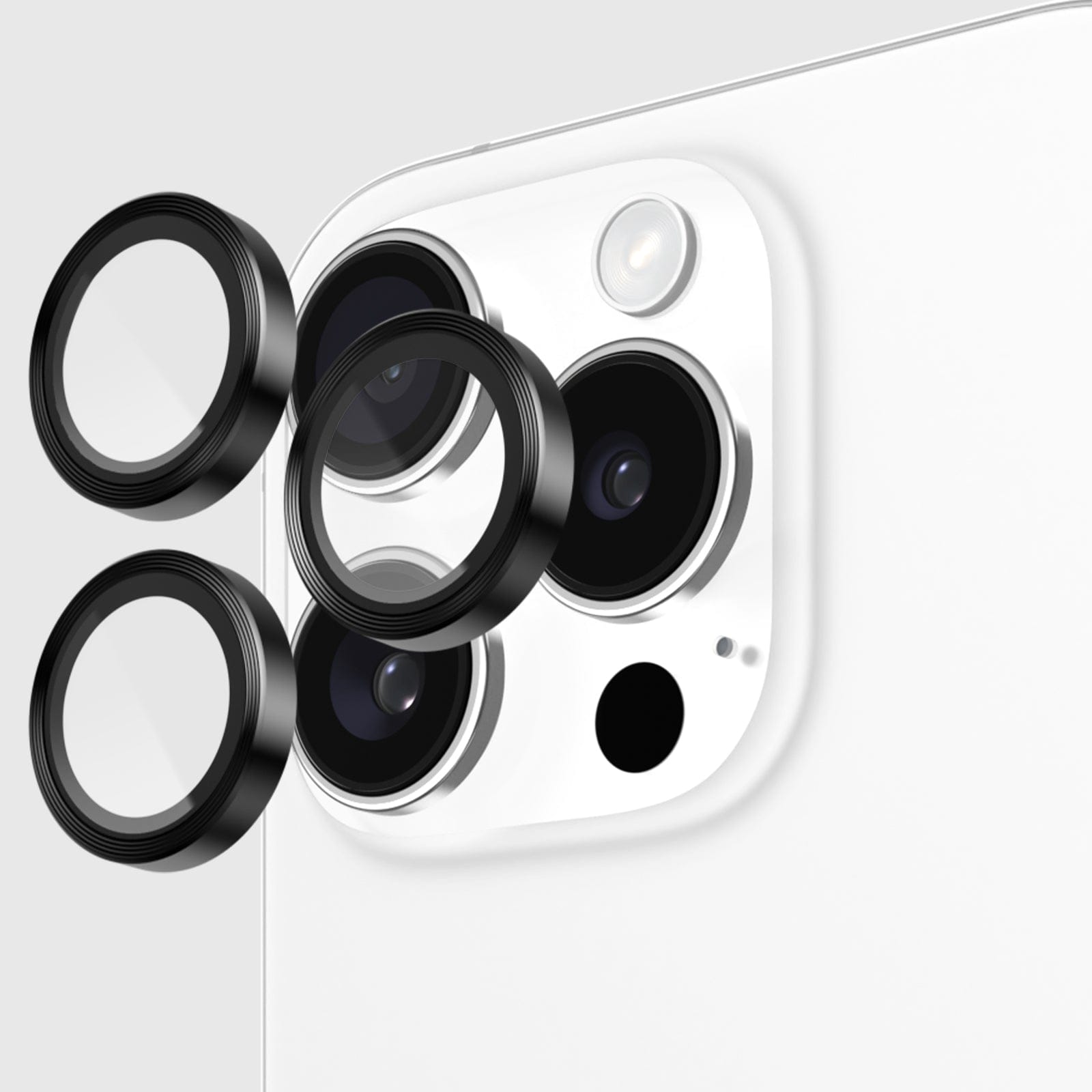 Aluminum Ring Camera Lens Protector - iPhone 16 Pro / 16 Pro Max