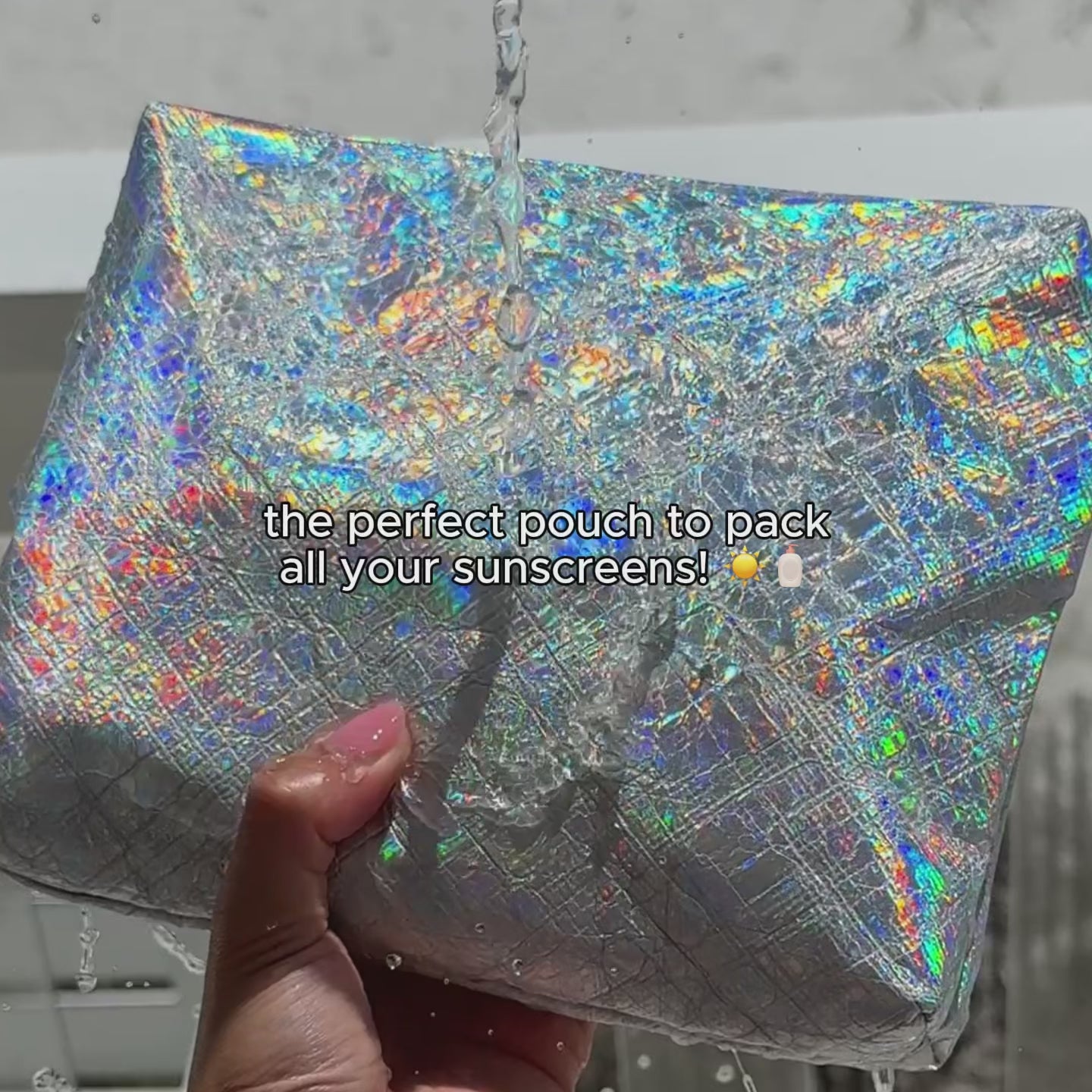 Soap Bubble® Waterproof Beach Zip Pouch