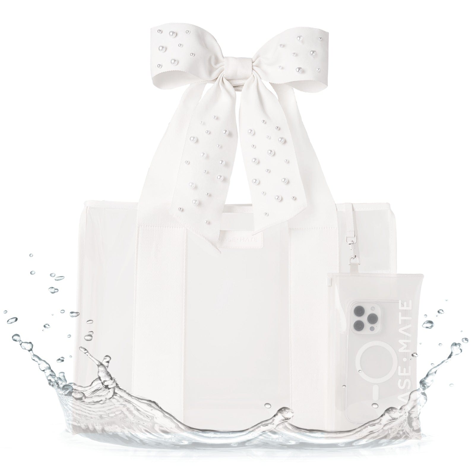 #color_ivory pearl bow