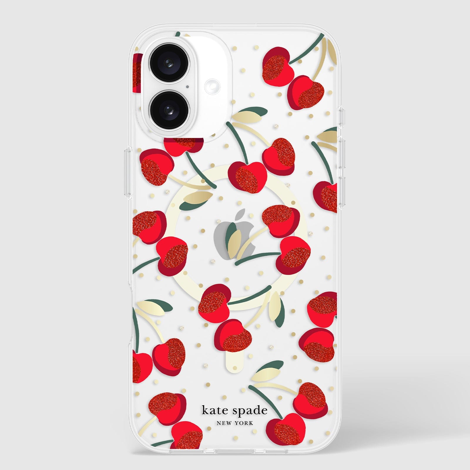 kate spade new york Cherry Dot MagSafe - iPhone 16 Plus