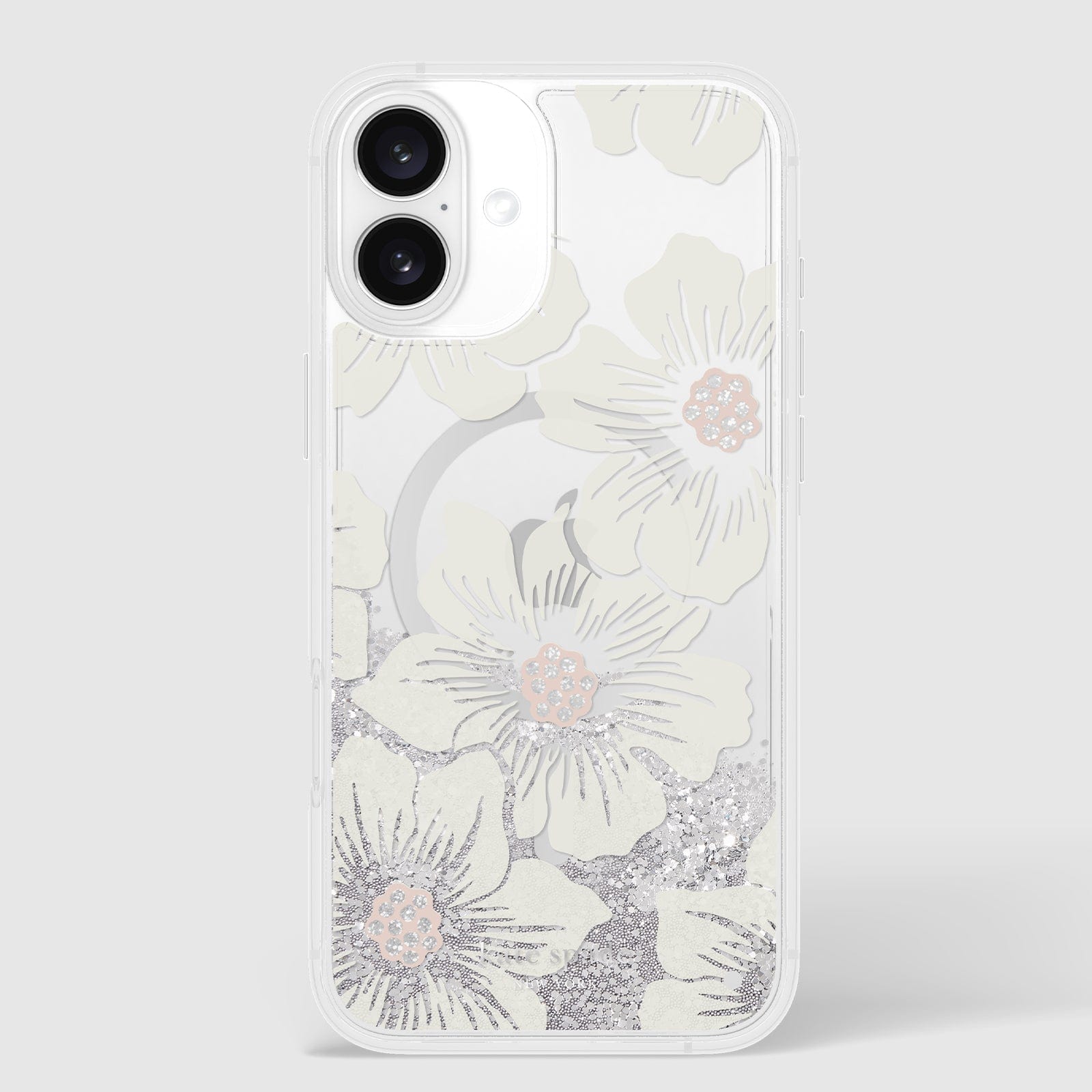 kate spade new york Liquid Glitter Hollyhock MagSafe - iPhone 16 Plus