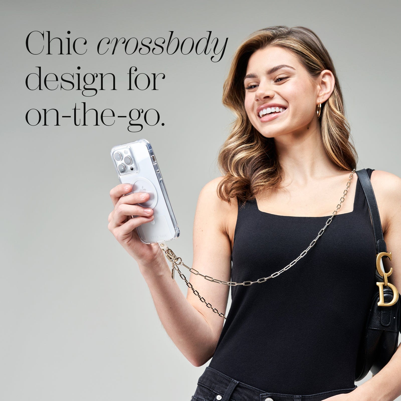 CHIC CROSSBODY DESIGN FOR ON THE GO