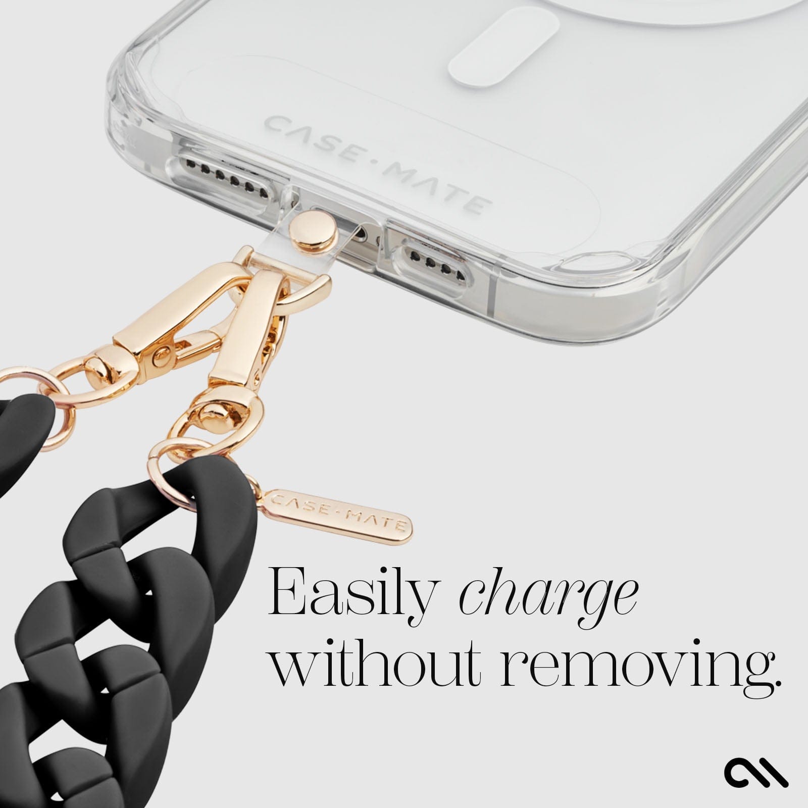 EASILY CHARGE WITHOUT REMOVING