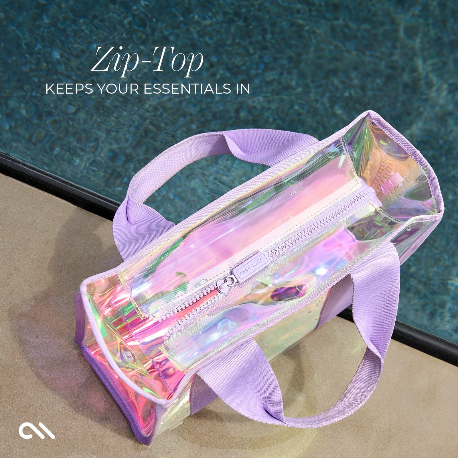 Zip Tote With Crossbody