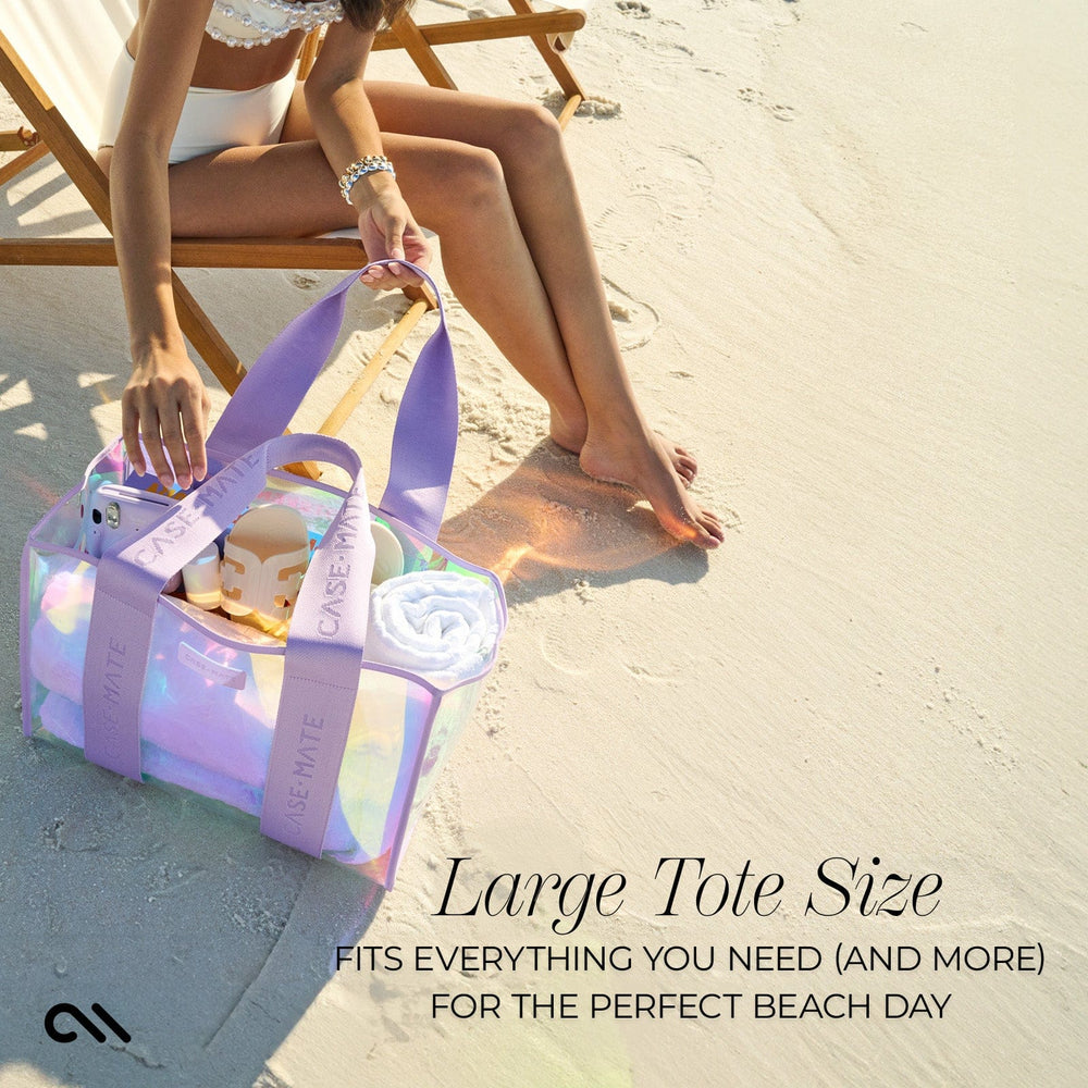 LAGRE TOTE SIZE FITS EVERYTHING YOU NEED (AND MORE) FOR THE PERFECT BEACH DAY #color_soap bubble®